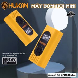 Máy bơm hơi pin Hukan