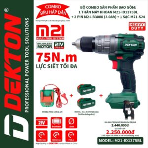 Máy khoan cầm tay Dekton