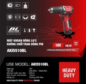 Máy khoan cầm tay Amaxtools