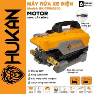 Máy rửa xe Hukan PR – 150 2600W