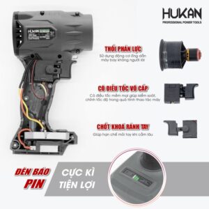 Máy Thổi Phản Lực Pin Hukan G2TPL-F3