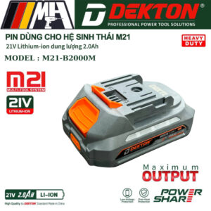 PIN M CHÂN M21 DEKTON M21-B2000M XÁM