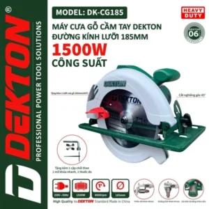 Máy cưa gỗ điện Dekton CG185