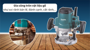 Ưu điểm của máy phay gỗ 