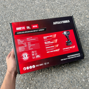 Máy bắn bulong không chổi than dùng pin Amaxtools ABL65012SM-LIMITED