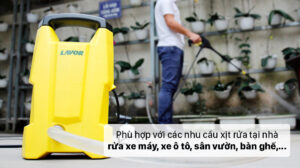 Ưu điểm của máy rửa xe cao áp