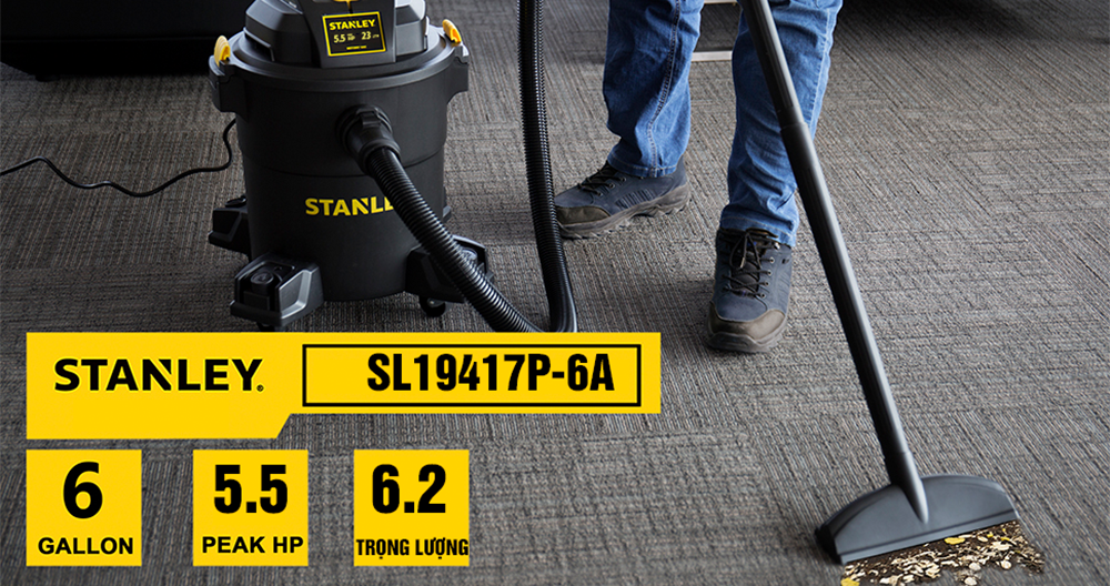 Máy hút bụi stanley
