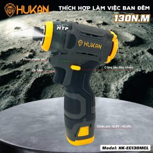 Các ưu điểm nổi bật của máy khoan pin HUKAN