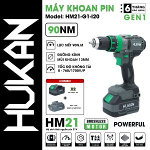Máy khoan pin 13MM (GEN 1) HUKAN HM21-G1-I20