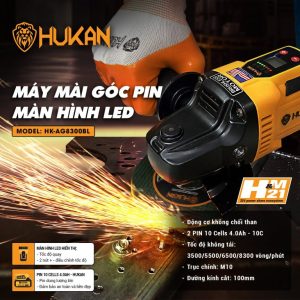 Máy mài pin HUKAN HK-AG8300BL 