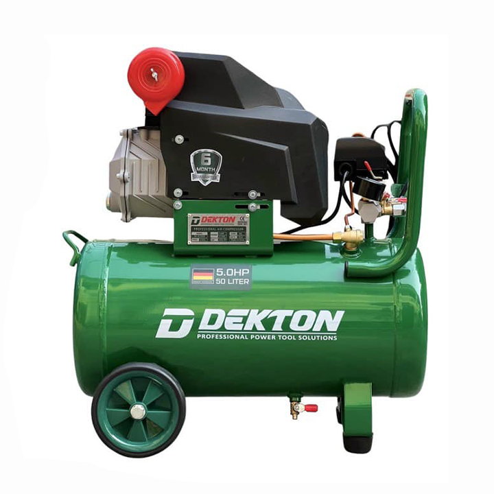 Giới thiệu máy nén khí 50L chạy dầu DEKTON DK-AC50DR
