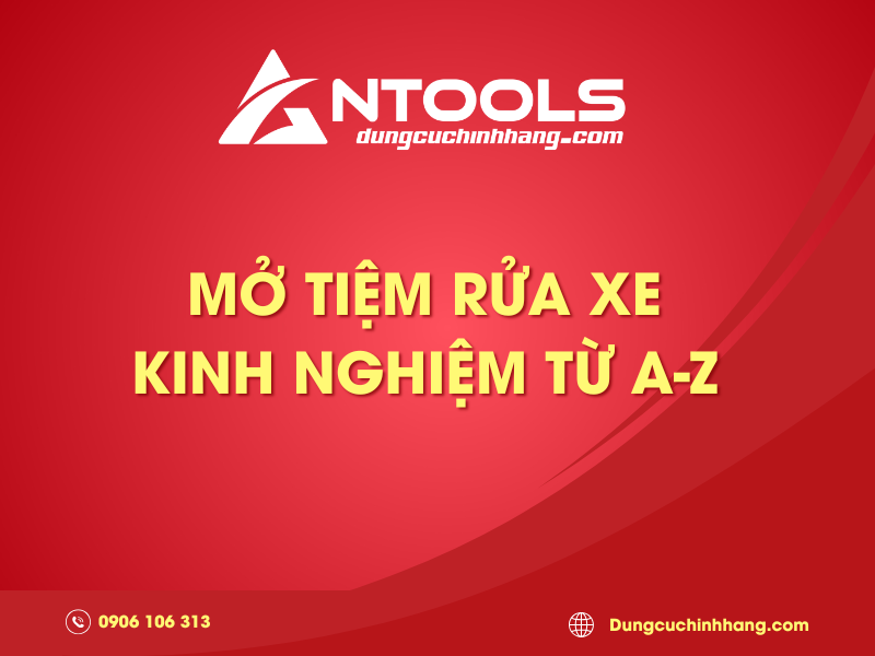 Mo tiem rua xe - kinh nghiem từ A-Z
