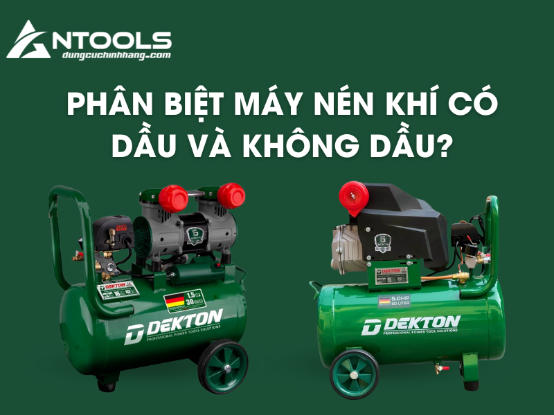 Phan biet may nen khi có dau va khong dau?