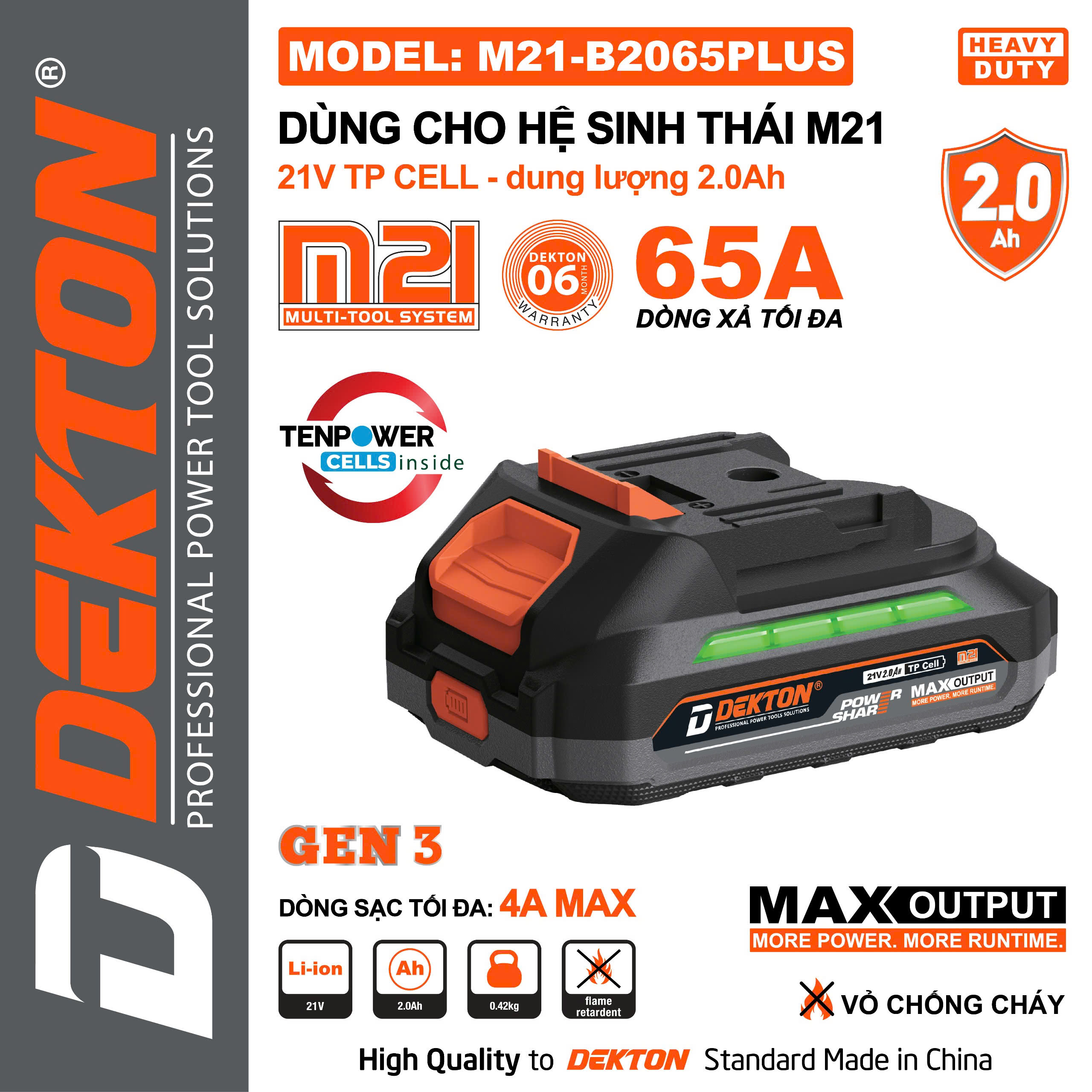 Dekton M21-B2065PLUS Dekton M21-B2065PLUS