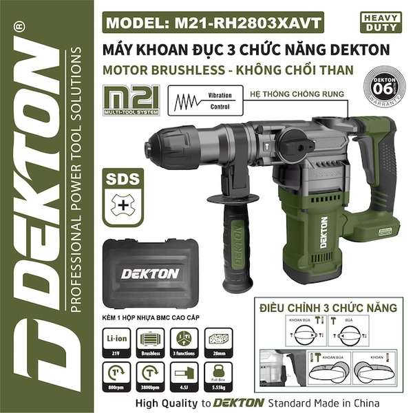 M21-RH2803XAVT may khoan dục be tong