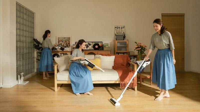 Vai trò của máy hút bụi trong gia đình