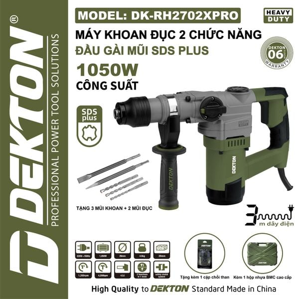 Dekton DK-RH2702XPRO