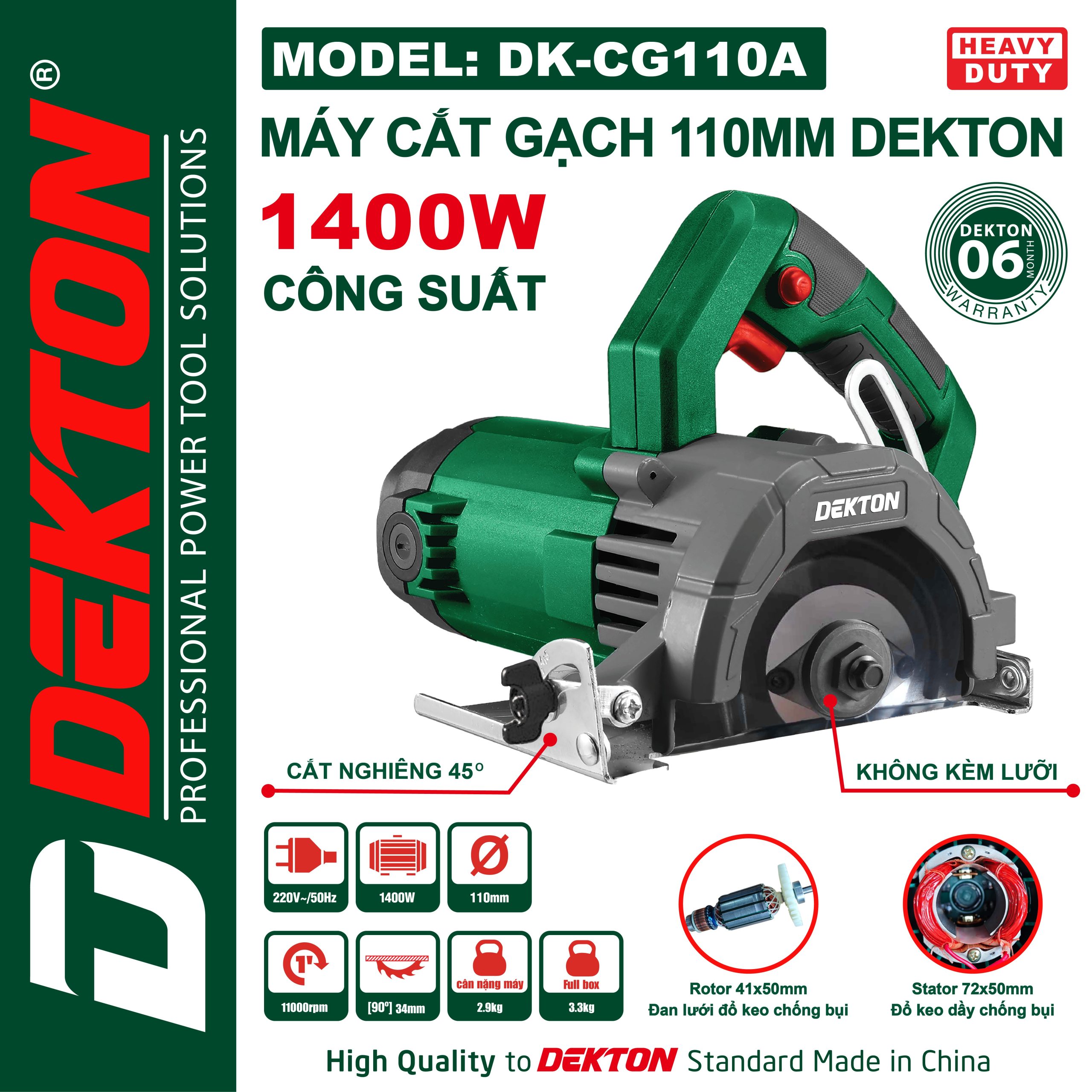 May cat gach DK-CG110A