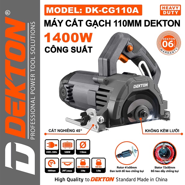 may cat gach dekton DK-CG110A
